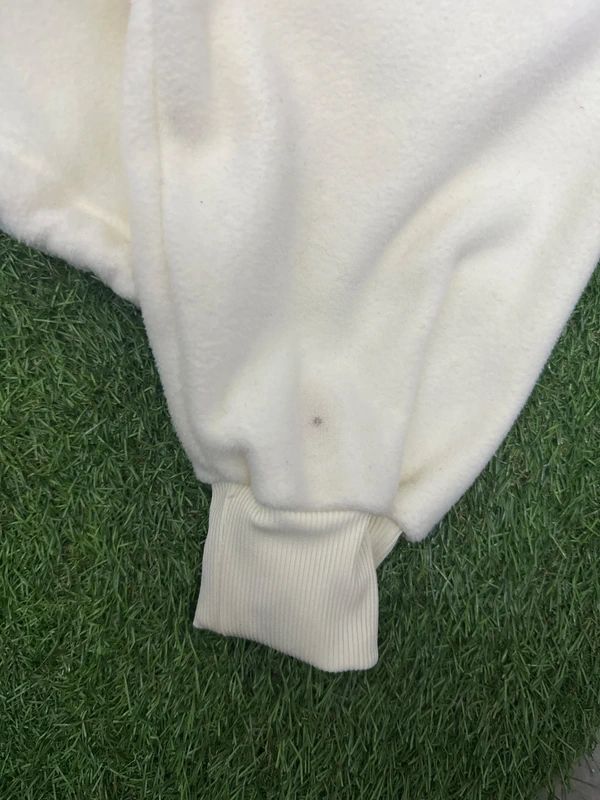 H&M Move blue white orange half zip fleece top Medium