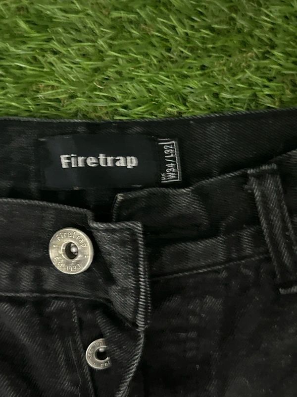 Firetrap Men’s Black Jeans size 34/32