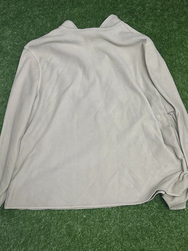 Primark Cares beige half zip fleece top XXL