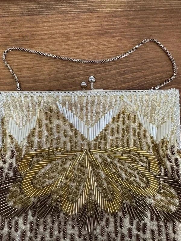 vintage Le Soir lady clutch bag/handbag