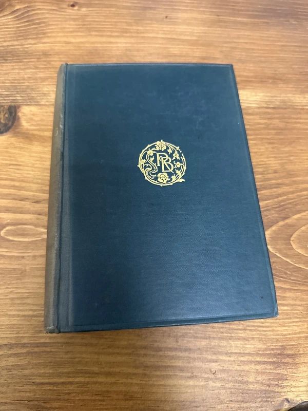 Volume I of The Poetical Works of Robert Browning, published by Smith, Elder, & Co
