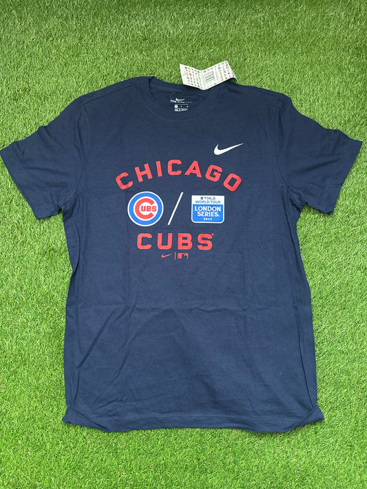 Chicago Cubs 2023 MLB London Series T-Shirt - Medium - BNWT