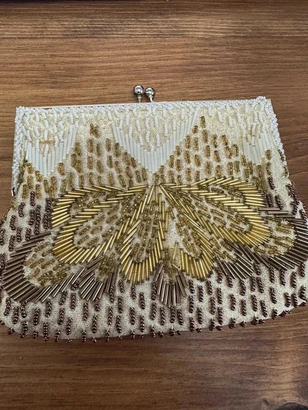 vintage Le Soir lady clutch bag/handbag