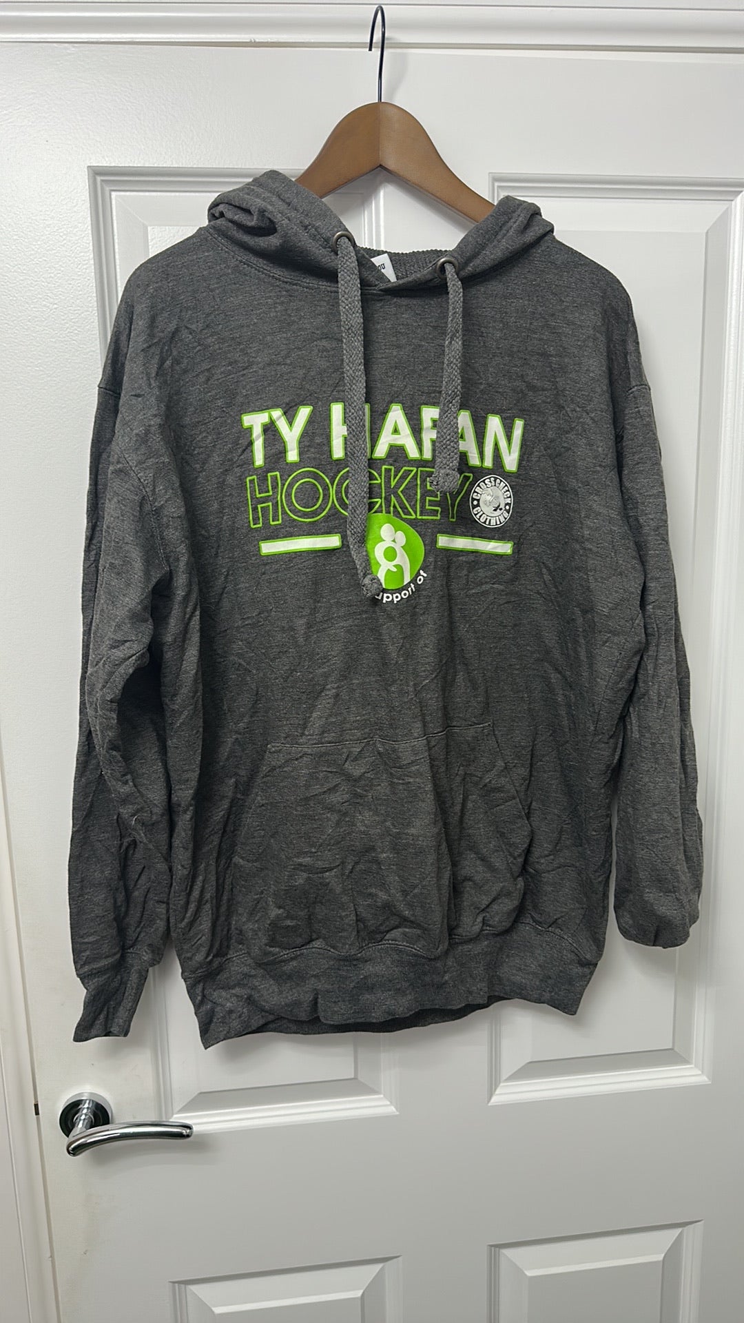 Cross Check Clothing Ty Hafan Hockey Charity Hoodie size XL