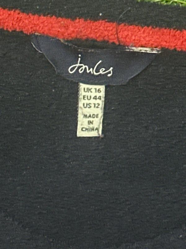 Joules navy striped crew neck jumper EU 44 UK 16