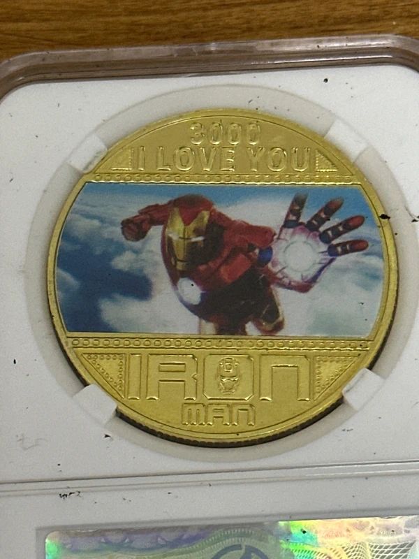 Iron Man 3000 I Love You Collectable coin