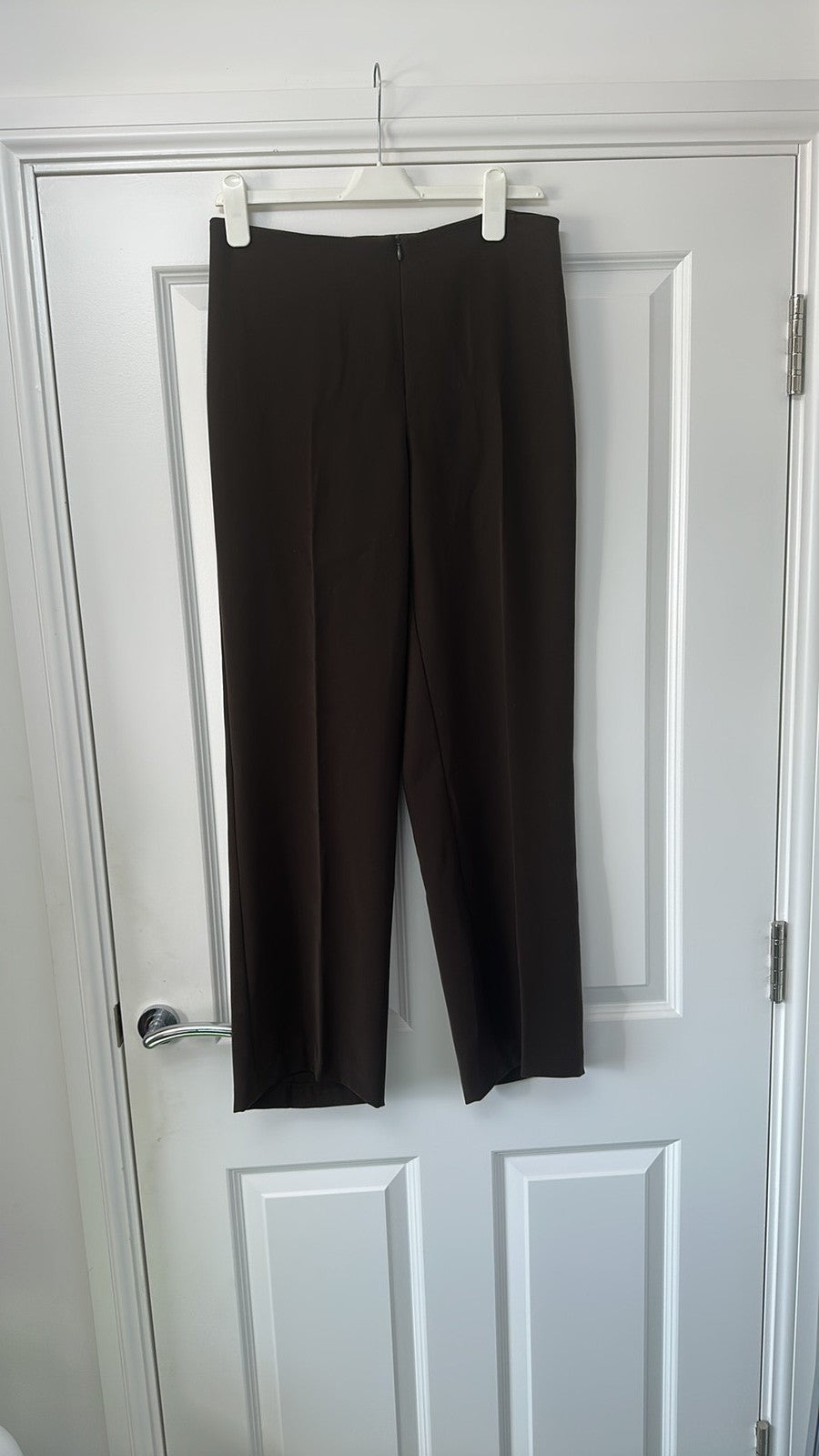 Joseph Ribkoff Vintage Brown Straight Leg Trousers UK size 10