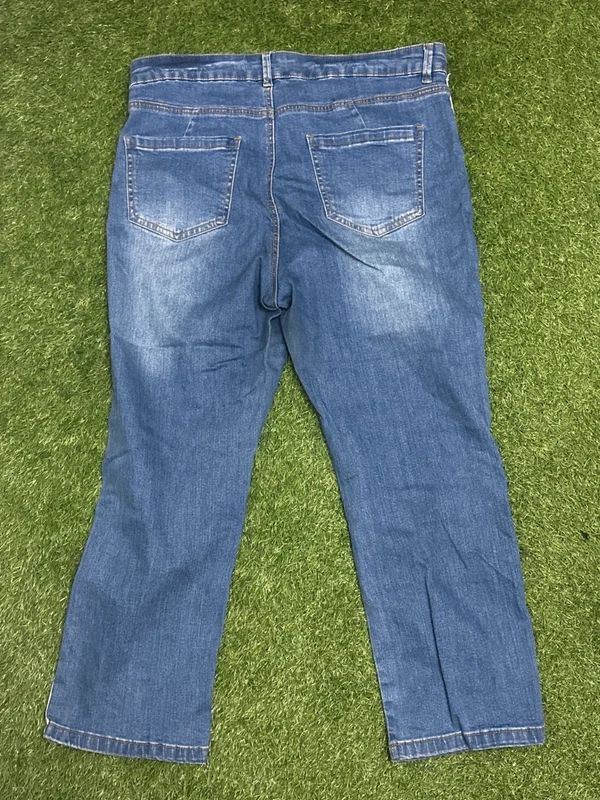 Evans blue jeans with side stripe EU 44 Size 16
