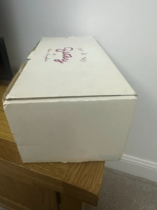 "Betsy" porcelain doll from the Danbury Mint by artist Elaine Campbell with original box