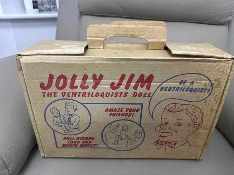 Vintage Jolly Jim - Ventriloquist Doll by Palitoy c.1950’s