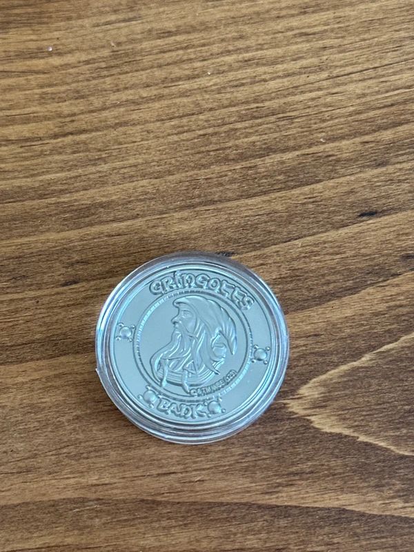 3 Harry Potter coins