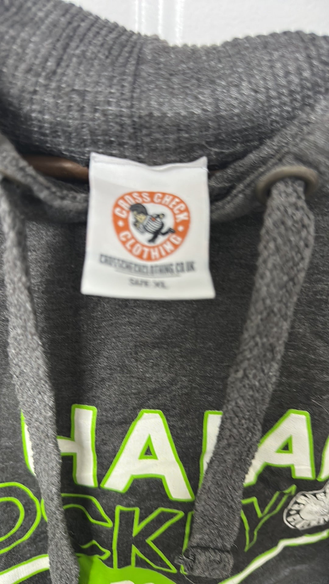 Cross Check Clothing Ty Hafan Hockey Charity Hoodie size XL