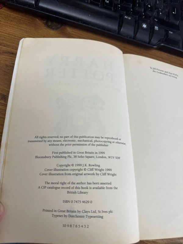 Harry Potter and the Prisoner of Azkaban - First Edition - 2nd print