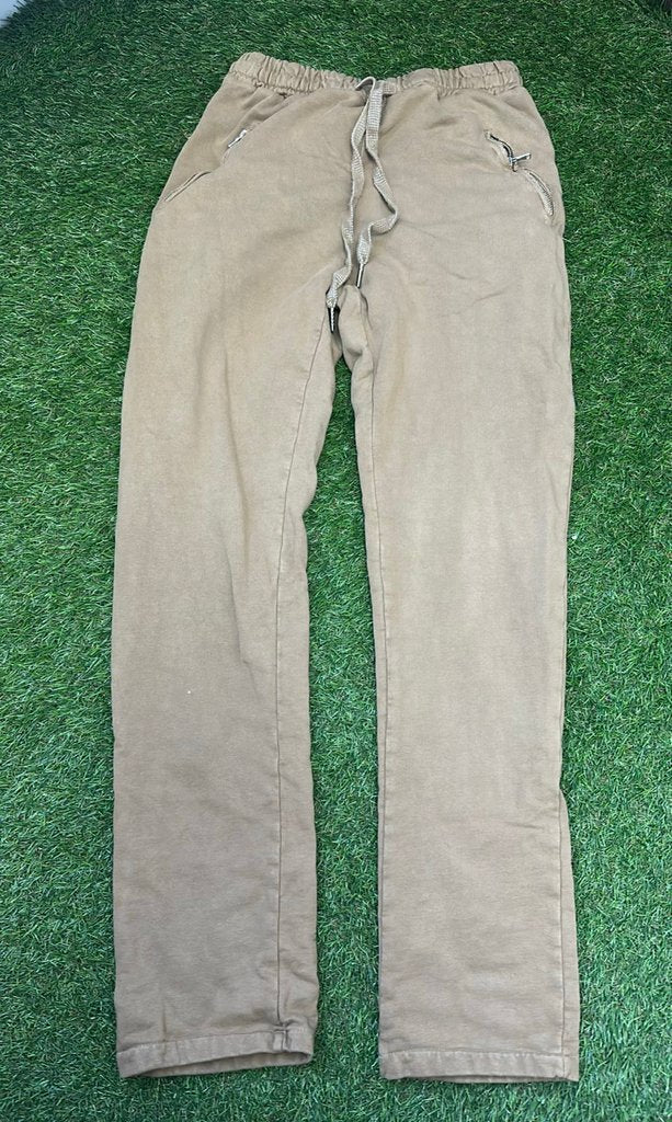 James Lakeland Women's Small Beige Casual Pants