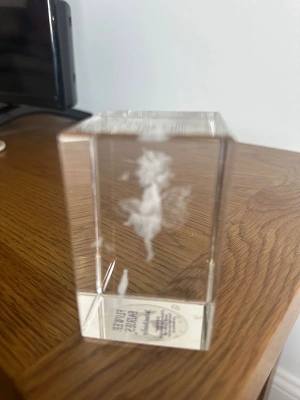 Flower Fairies, The Almond Blossom Fairy, 3D Crystal Paperweight, Cicley Mary Barker