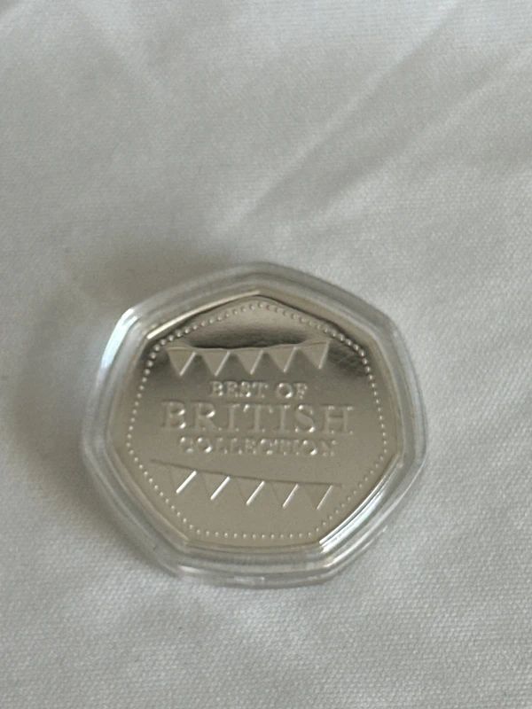 Best of British coin - Buckingham Palace  - Silver-Plated