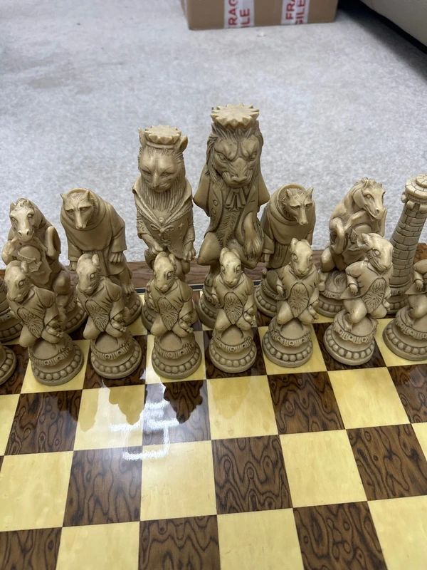 Vintage Studio Anne Carlton (SAC) Chess - Reynard The Fox - Board not included