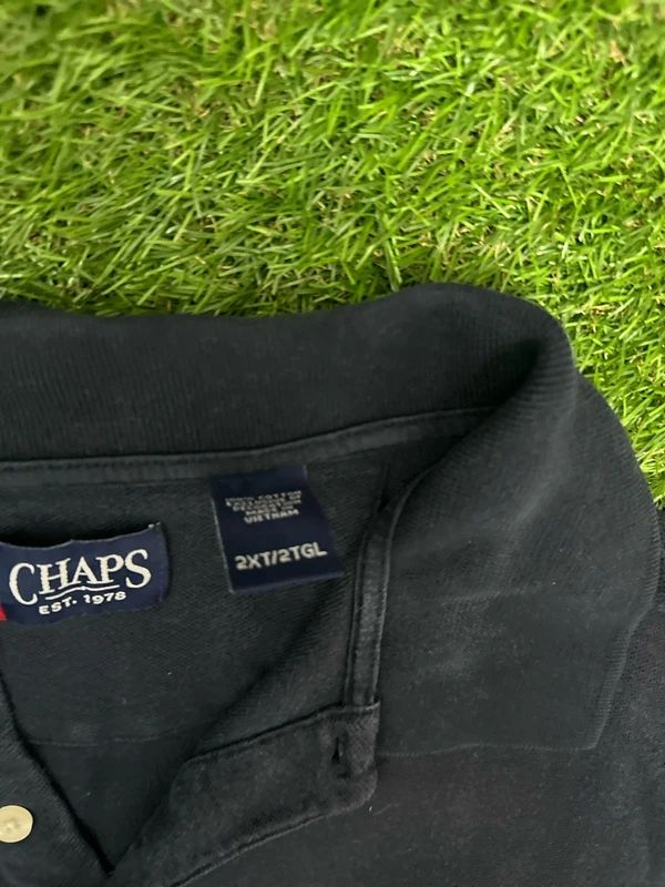 CHAPS Mens 2XT Navy Polo Shirt