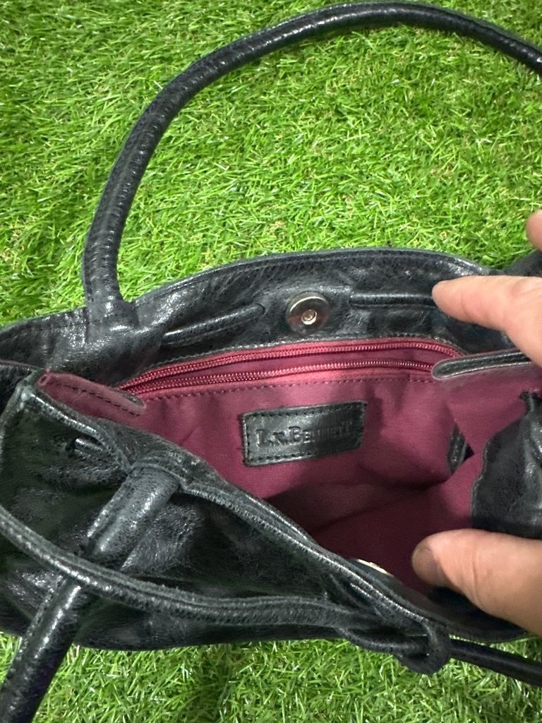 L.K. Bennett Black Leather Handbag