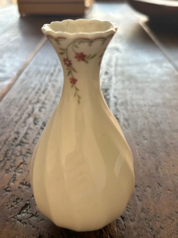 Wedgwood bone china piece in the Pink Garland pattern