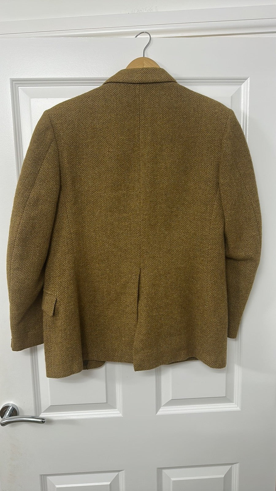 Vintage Cecil Gee of London Herringbone Wool Blazer 38 inch chest