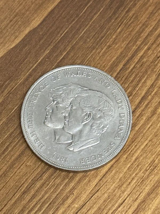 Prince Charles and Lady Diana Spencer Royal Wedding Commemorative Coin