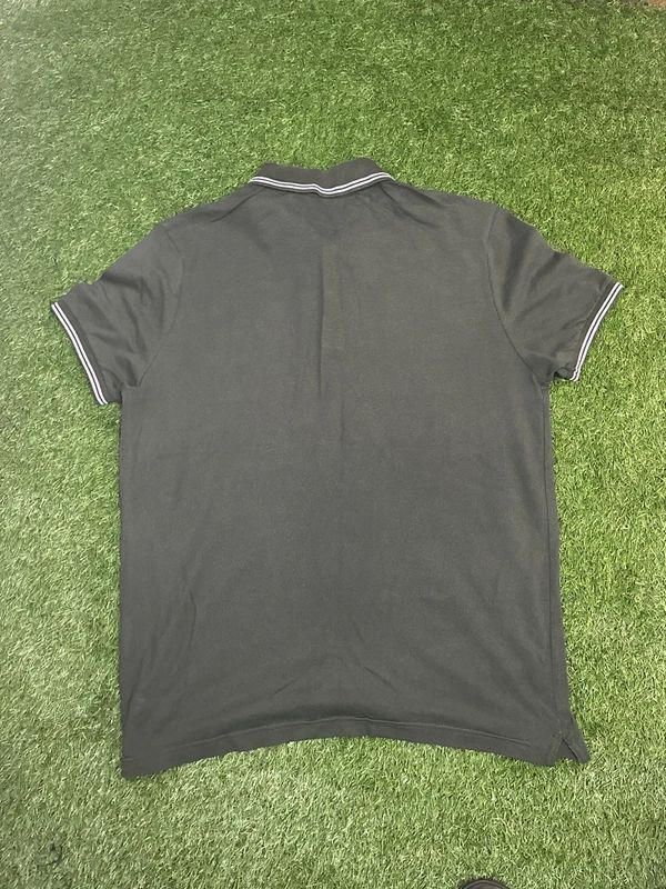 Champion easy fit large green polo shirt