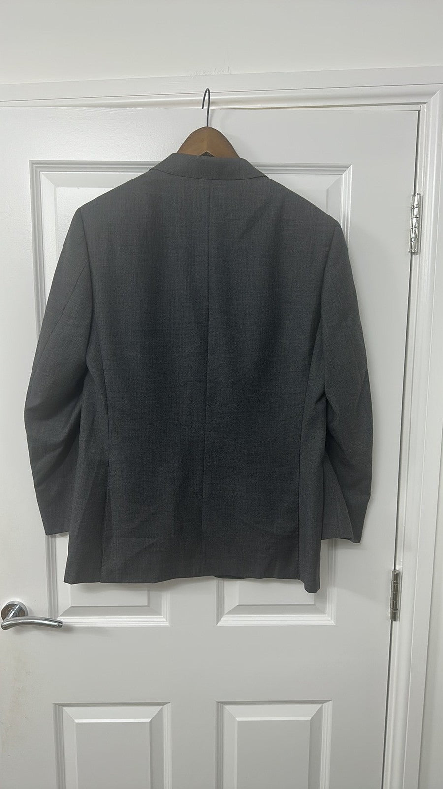 Marks & Spencer Luxury Pure New Wool Grey Suit Jacket 40S